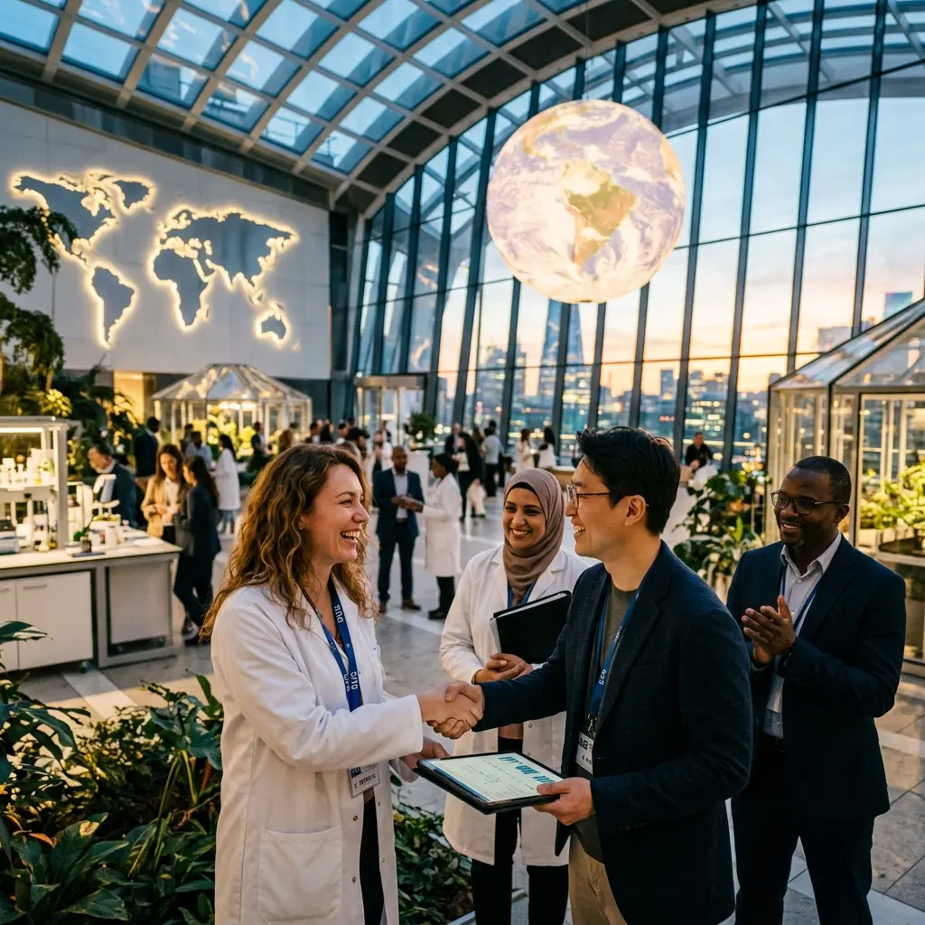 Global collaboration between scientists